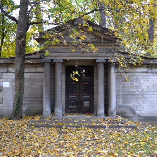 Cintorín ev. a. v. , hrobka