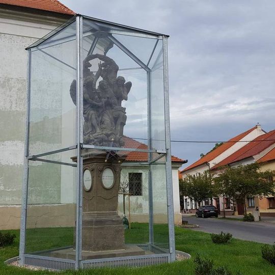 Statue of John of Nepomuk in Žebrák