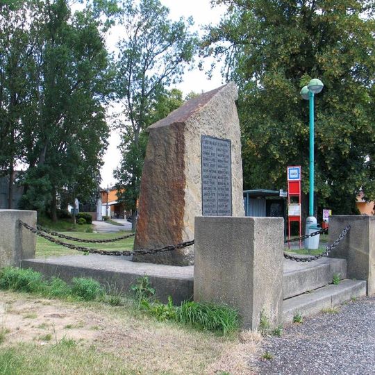 World War I memorial in Kamenné Žehrovice