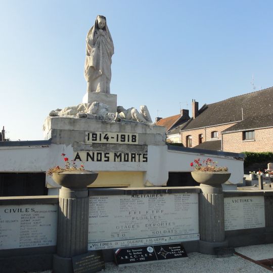 Monument aux morts de la Première Guerre mondiale de Somain