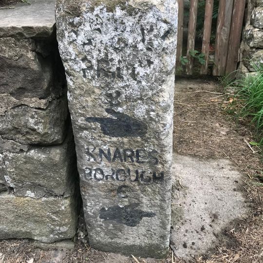 Milestone, Bedlam, just W of Law Lane
