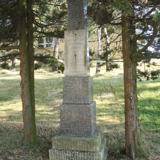 Památník 1. sv. války v Předíně