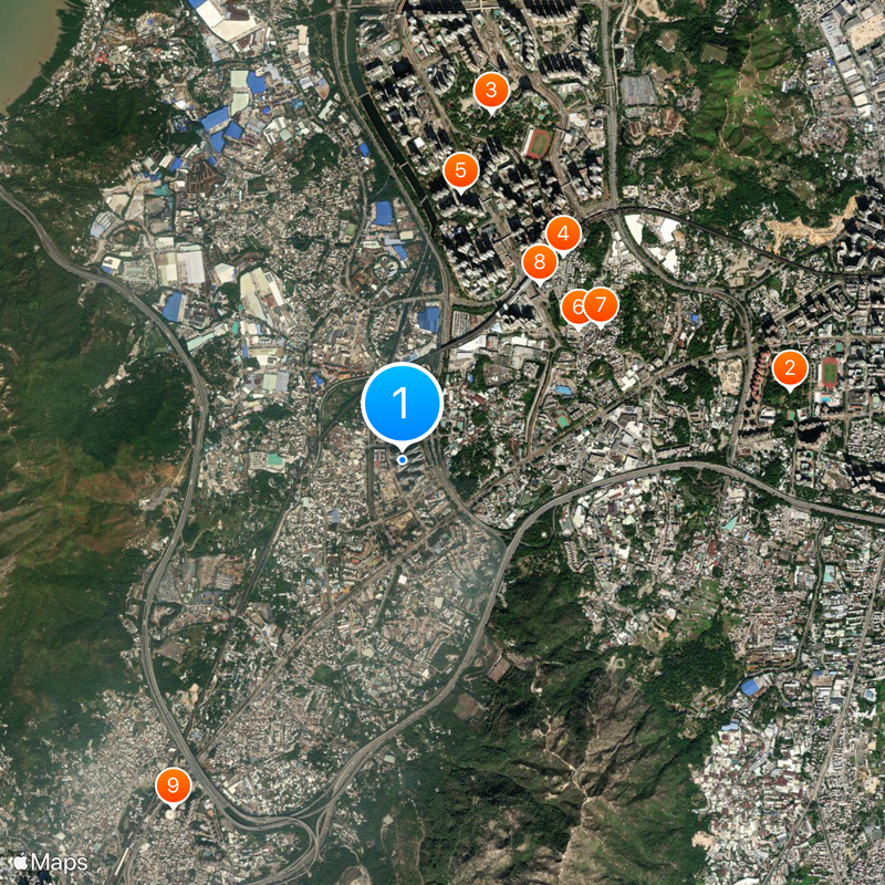 Hung Fuk Estate Map