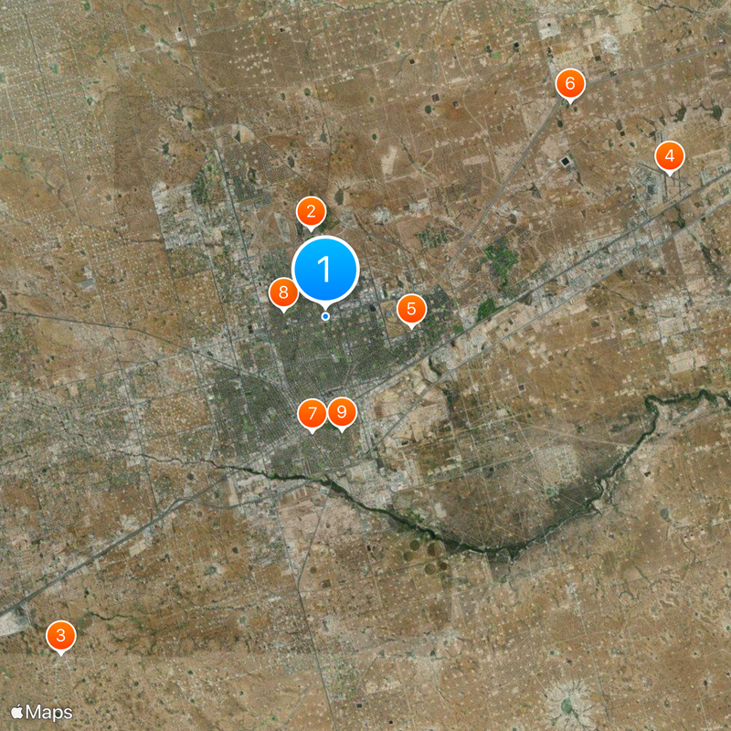 Permian High School Map