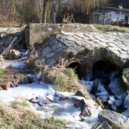 Most pobřežní stezky U Sulana přes Brložnický potok