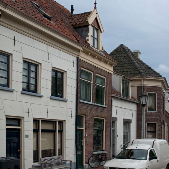 Pand met restanten van de middeleeuwse stadsmuur