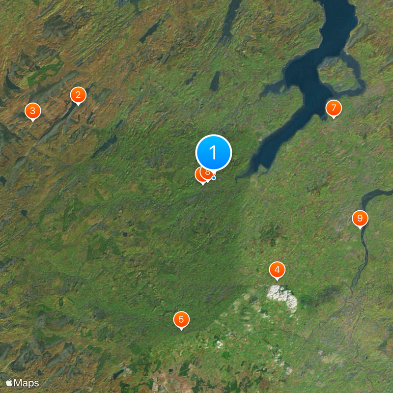 Letterkenny Mapa