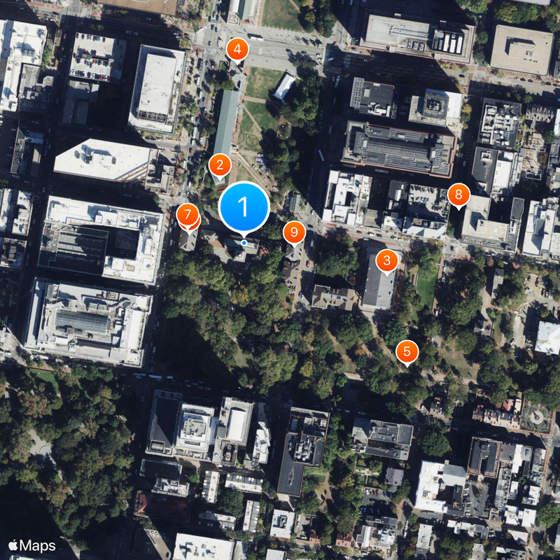 Independence Hall Carte