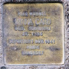 Stolperstein en memoria de Minna Caro