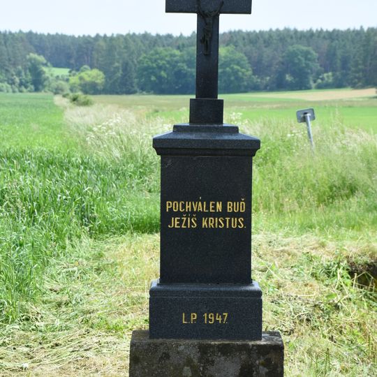 Wayside cross northern of Studenec