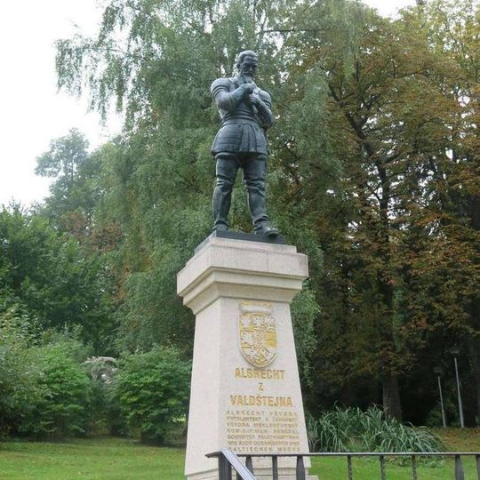 Statue of Albrecht von Waldstein