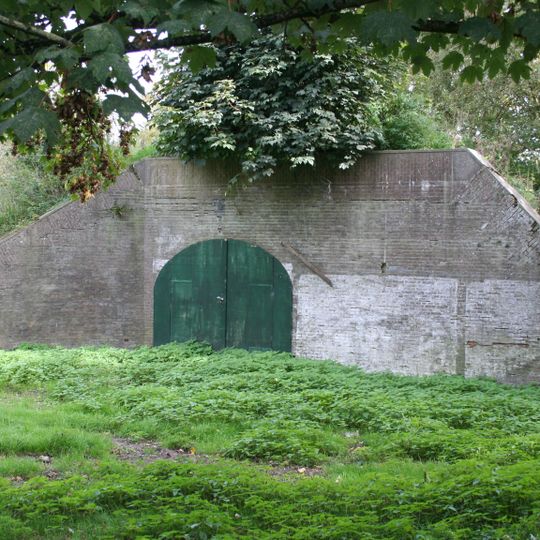 Fort Jutphaas 3 te Nieuwegein: Bomvrije bergplaats / Verbruiksmagazijn D