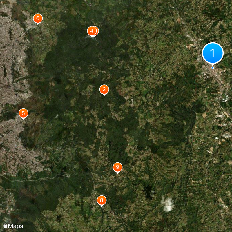 Guarne Map