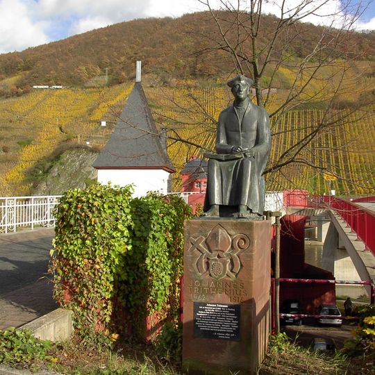 Standbild des Johannes Trithemius
