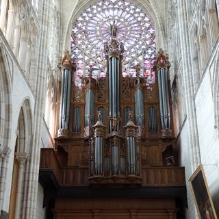 Pipe organ (Tours St Gatien cathedral)