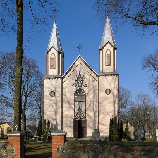 Saint Mary of Help church, Paįstrys