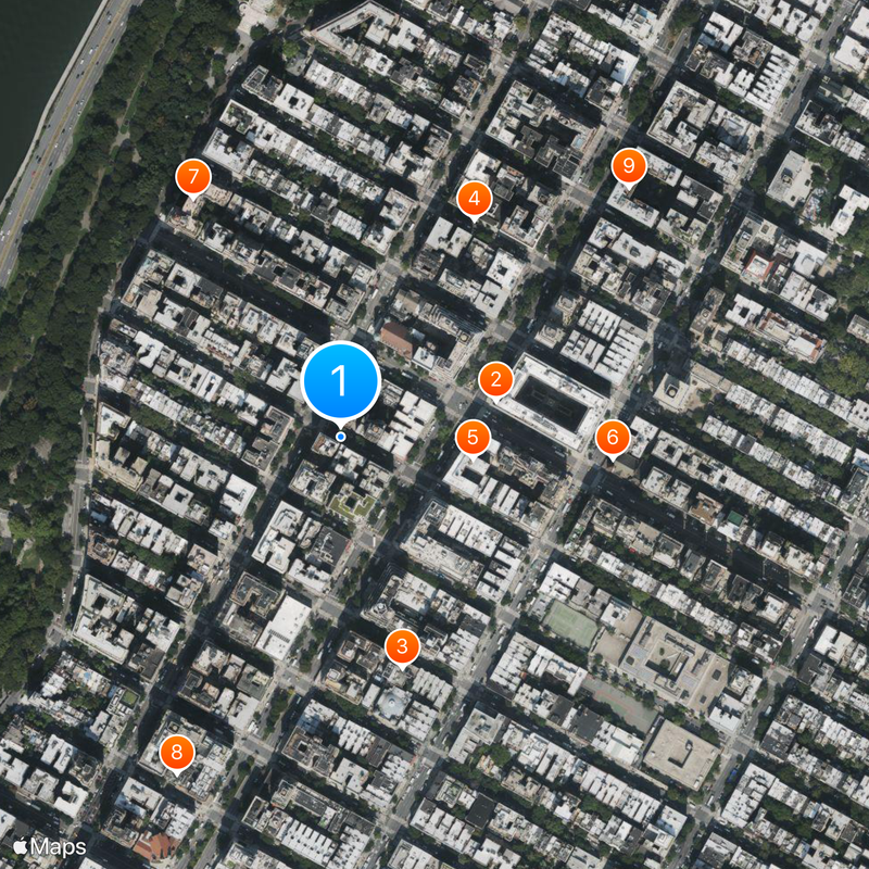 West Side Map