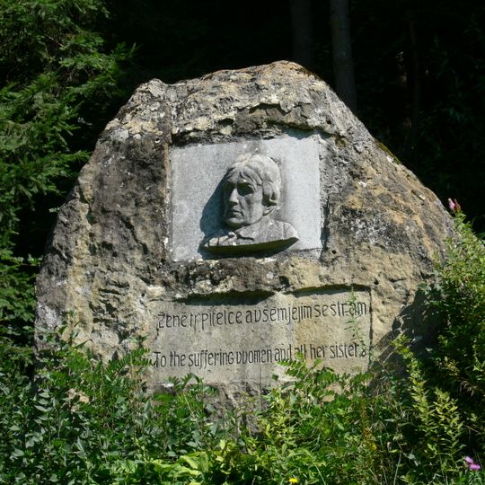 Pomník Charlotty Garrigue Masarykové