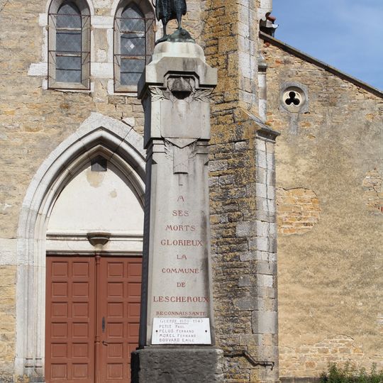 War memorial of Lescheroux