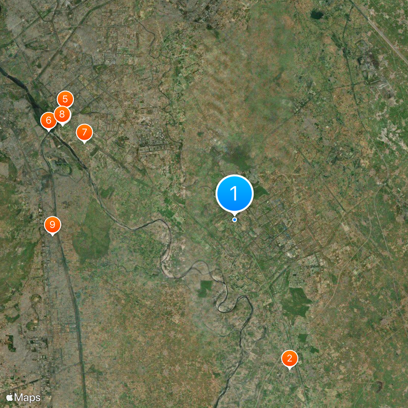 Sharda University Map