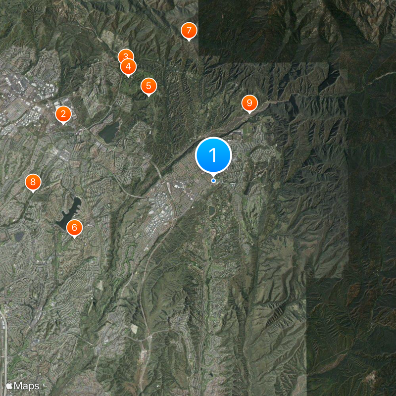 Santa Margarita Catholic High School Map