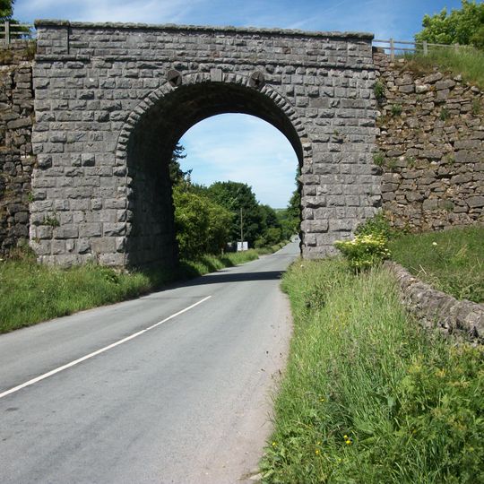 Railway Bridge Half A Mile South Of Arm Lees Farm