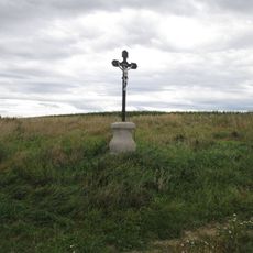 Kříž u Nové Včelnice v části Malá strana