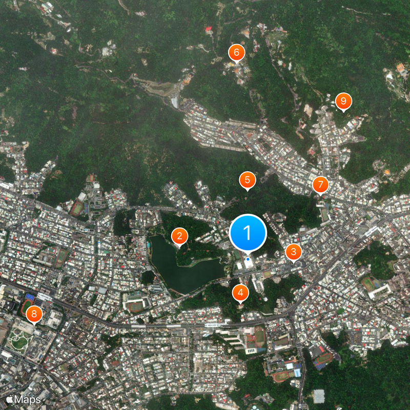 National Taiwan College of Performing Arts Map