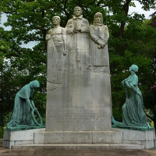 War Memorial Approximately 100 Metres East of Towneley Hall