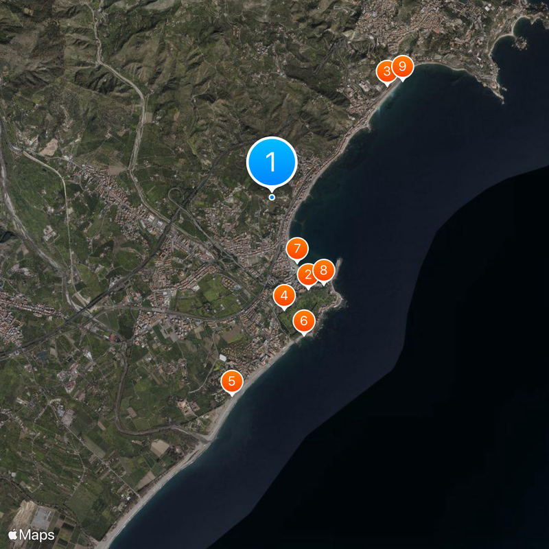 Giardini-Naxos Carte