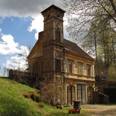 Feuerwehrhaus der Firma Backhausen