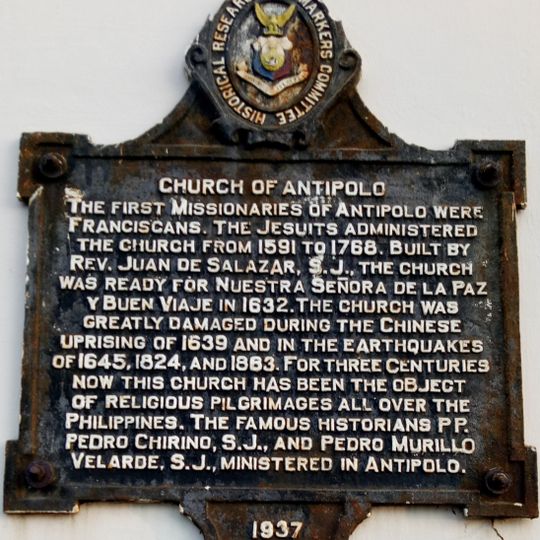 Church of Antipolo historical marker