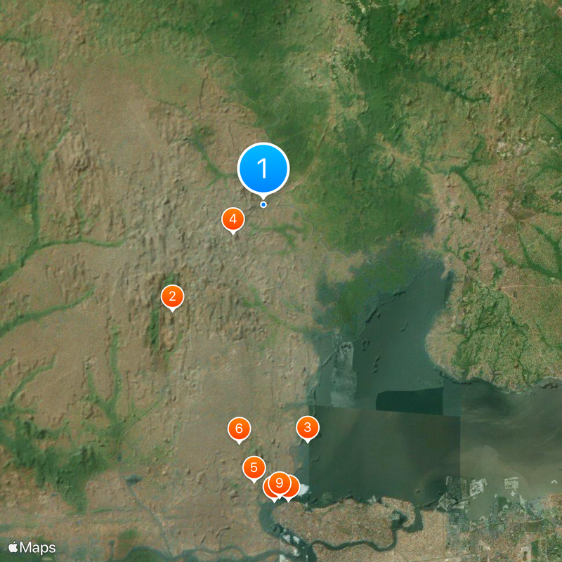 Skye Bank Map