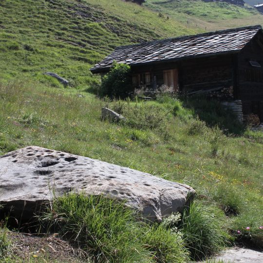 Alpage de Cotter, pierres à cupules période inconnue