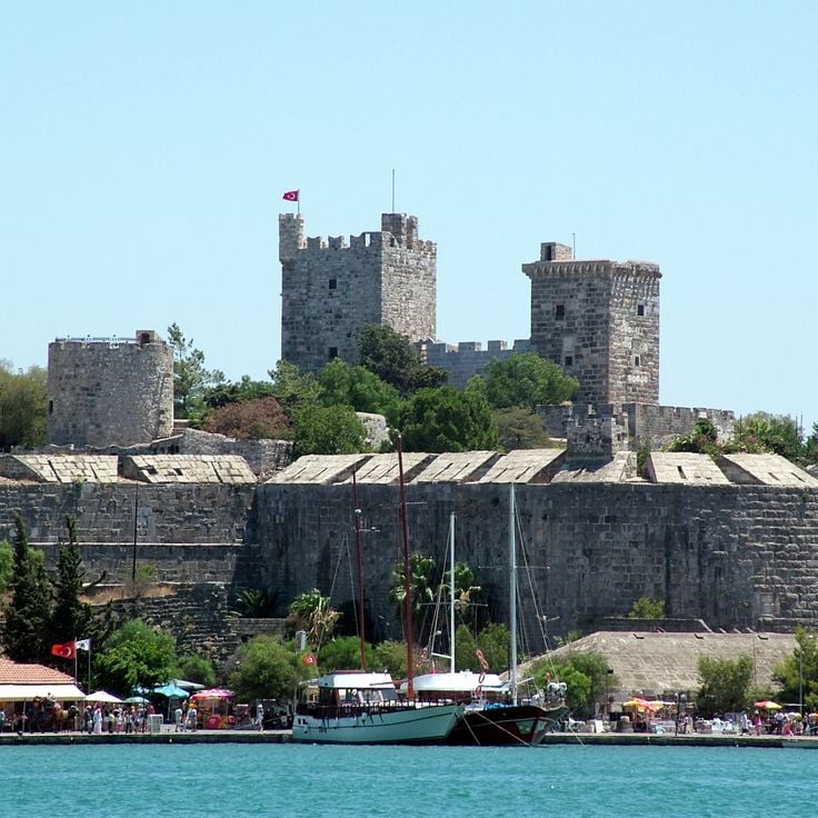 Bodrum og Sankt Peters slott