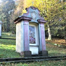 Kaplička VII. zastavení křížové cesty v Jiřetíně pod Jedlovou
