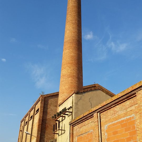 Xemeneia de la fàbrica Torras Domènech