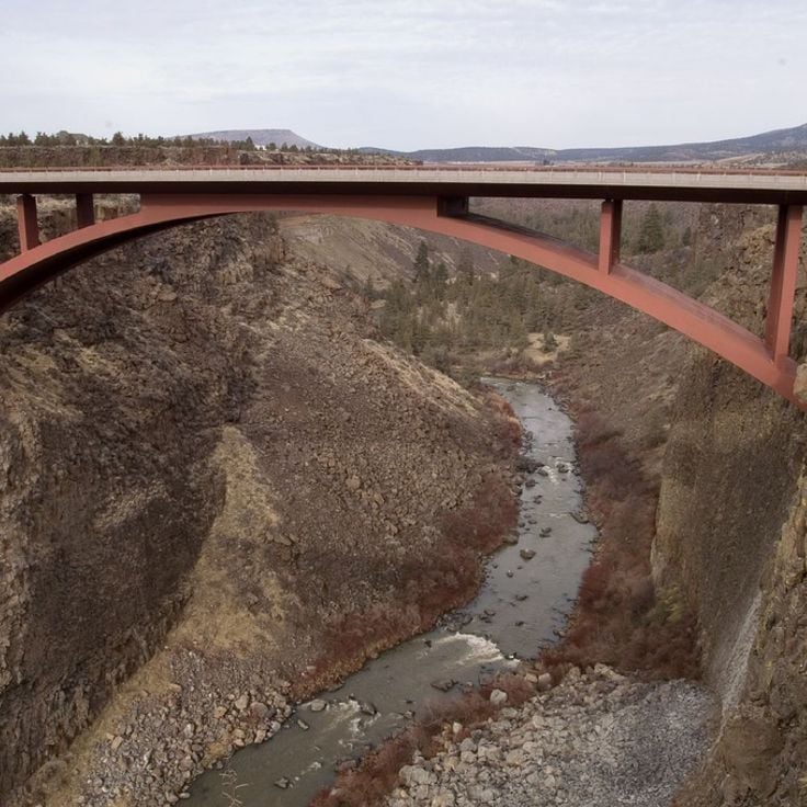 Point de vue panoramique de l'État Peter Skene Ogden