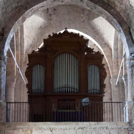 Organo con cilindri meccanici sulla chiesa di Saint-Pierre de Nant