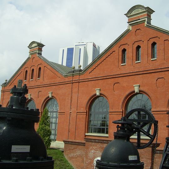Budynek kotłowni i węglarka, ob. sala wystawowa Centrum Interpretacji Dziedzictwa