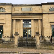 Bus Station, Eastern Section of Facade