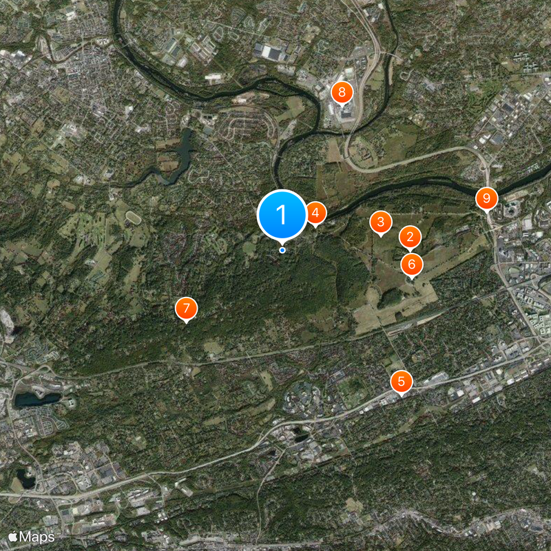 Valley Forge Map