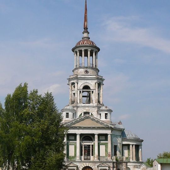 Belltower and Church of the Holy Mandylion at Borisoglebsky Monastery