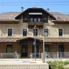 Station building of Faak am See train station