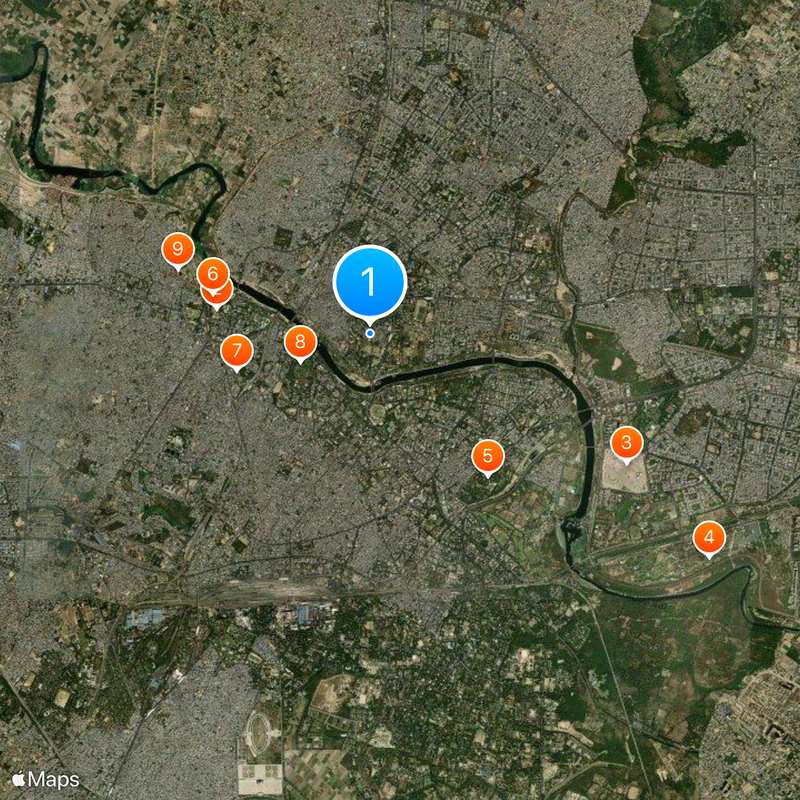 University of Lucknow Map
