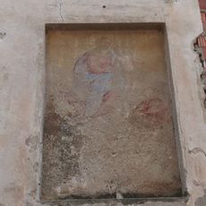 Catholic church building, mural, Work of art