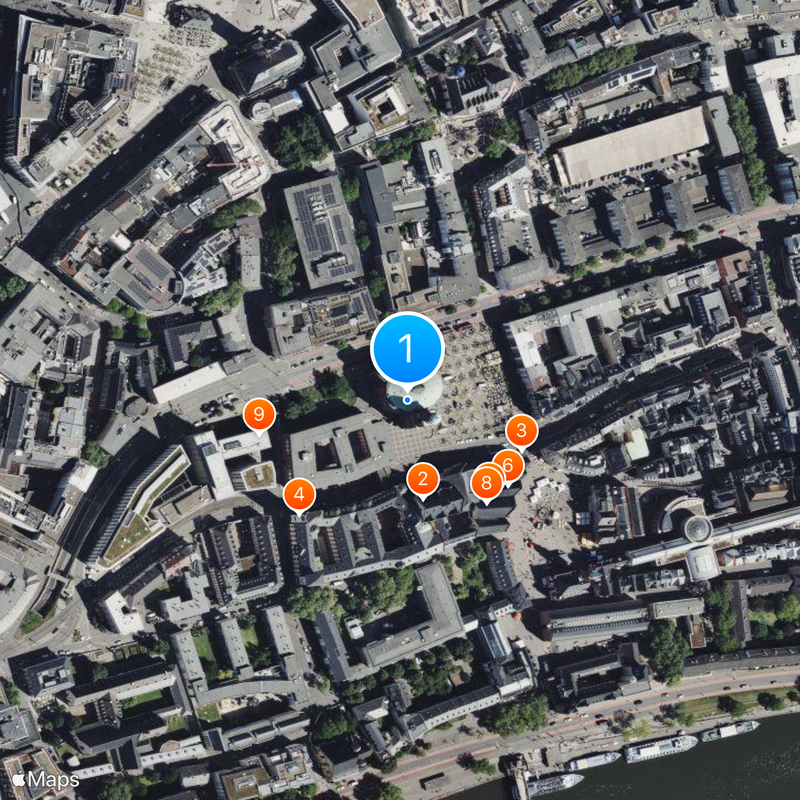 St. Paul's Church, Frankfurt am Main Map