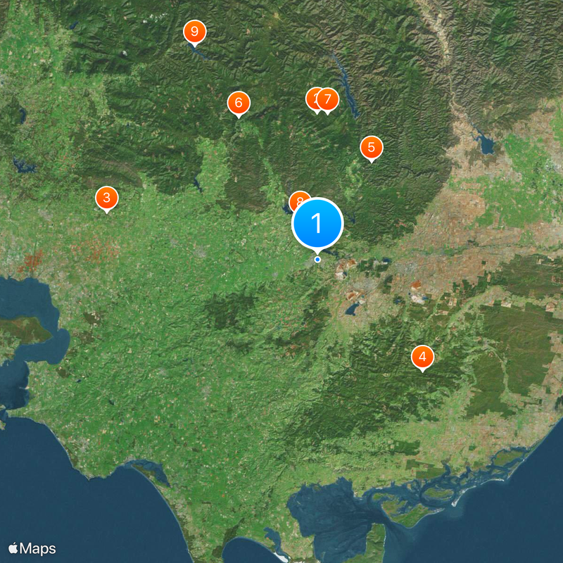 Latrobe Valley Map