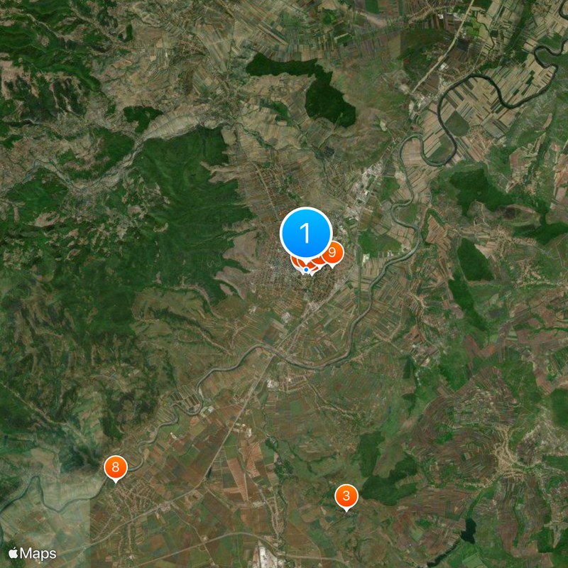 Alba-Carolina Citadel Mappa