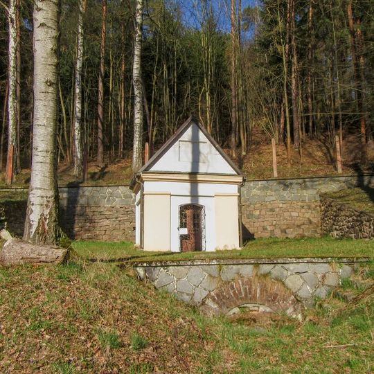 Kaple svatého Mikuláše v Sebranicích za koupalištěm
